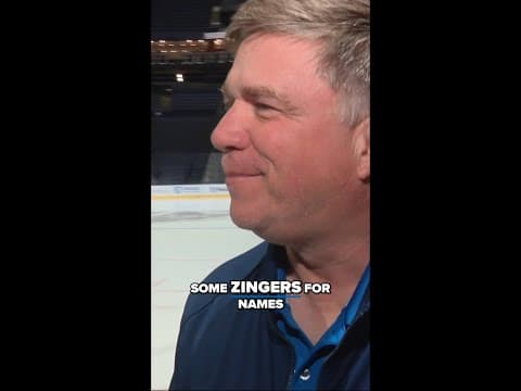 Radio play-by-play voice of Blue Jackets Bob McElligott talks about pronouncing names
