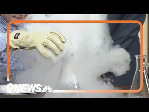 Super cool science with liquid nitrogen