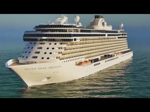 Passengers return after a 9-month cruise across the world