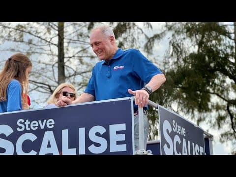 Congressman Steve Scalise seeks ninth term, keeps close eye on Presidential race
