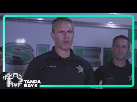 'We don't know what caused the son to kill his parents': Sheriff Nocco describes death investigation