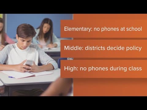 A look at the new phone-free classroom policy in Virginia