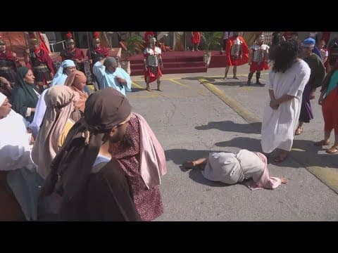 Stations of the Cross held on Good Friday