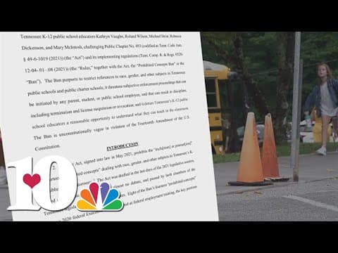 Tennessee teacher union suing state over law prohibiting 'divisive concepts' in classrooms