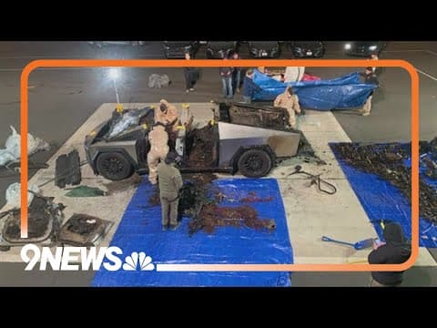 Las Vegas police give update on Cybertruck explosion