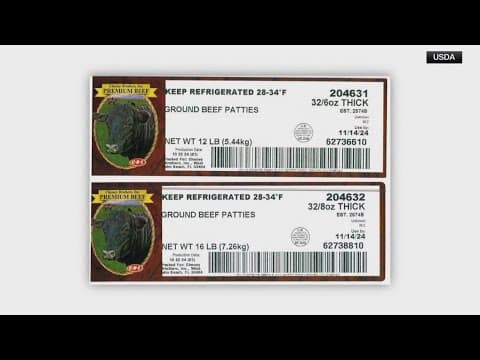 167,000 pounds of ground beef recalled amid e. coli concerns