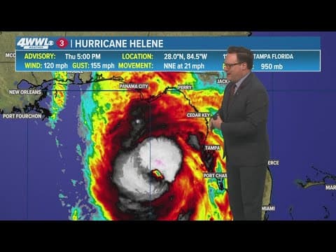 Thursday 5PM First Weather: Tracking Hurricane Helene