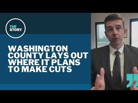 Proposed budget would close Washington County's $20M general fund gap