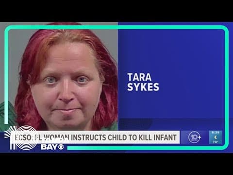 Florida woman arrested for allegedly instructing child to kill infant