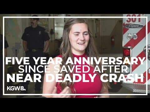 Clackamas woman reflects on a car crash that almost killed her five years ago