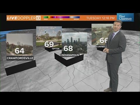 Live Doppler 13 forecast | Noon update for Tuesday, April 9, 2024