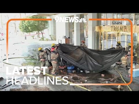 Latest Headlines | Cybertruck explosion outside Trump's Las Vegas hotel was rented in Colorado