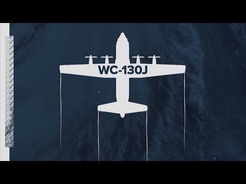 How Hurricane Hunters gather vital information on storms