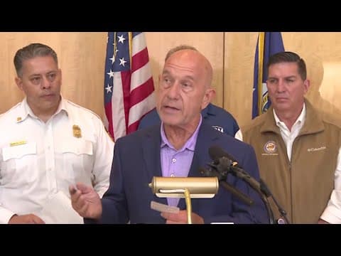 Houston Mayor John Whitmire, other city officials update storm recovery efforts