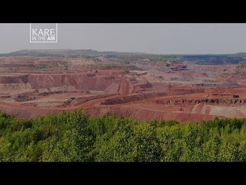 KARE in the Air: Hull Rust Mine near Hibbing