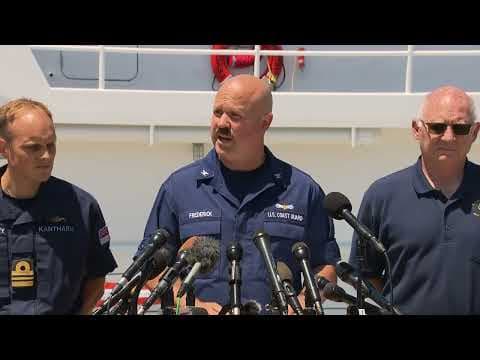 Coast Guard investigating underwater noises after 5 went missing aboard submersible near Titanic