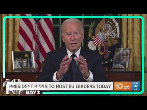 Biden to host EU leaders today at the White House