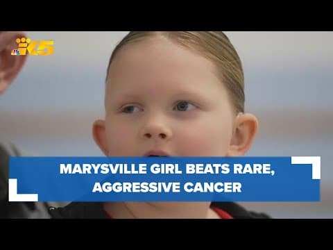 Marysville girl beats rare brain cancer with help from proton therapy at Seattle Children's