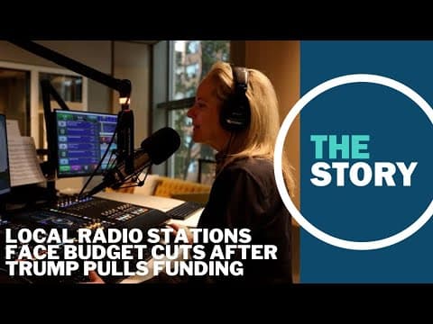 PNW radio stations brace for 'catastrophic change' with Trump funding cuts