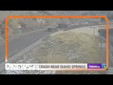 Head-on crash near Idaho Springs injures 13 people, authorities say