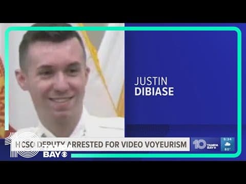 Deputy who allegedly recorded people in his bathroom charged with video voyeurism