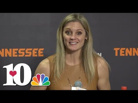 Tennessee speaks after loss against No. 1 South Carolina, 73-60