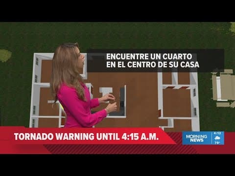 What you need to do to protect yourself from a tornado in English and Spanish