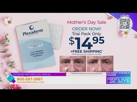 Get in on this extended Mother's Day Plexaderm special