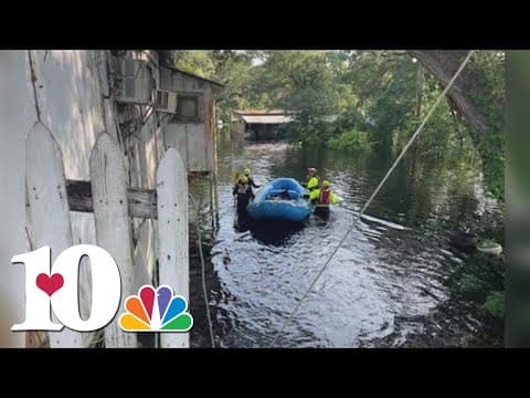 KFD crews assist with evacuations in South Carolina after flooding from Hurricane Debby