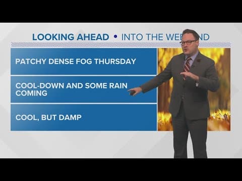 Weather: More smoke and fog to begin Thursday