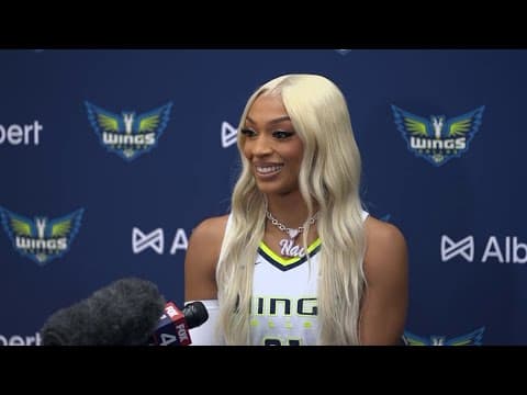 Dallas Wings Media Day 2025 | DiJonai Carrington full press conference