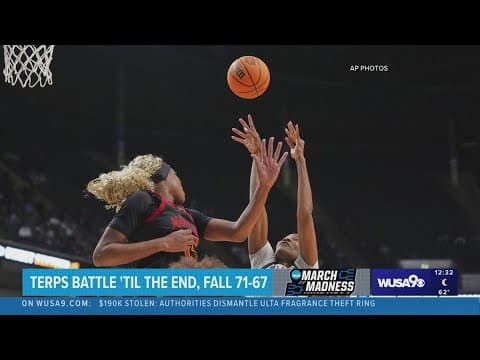 Maryland loses to No. 1 South Carolina in close NCAA matchup; 71-67