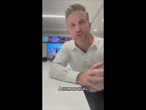 Ancient skull found in Indiana