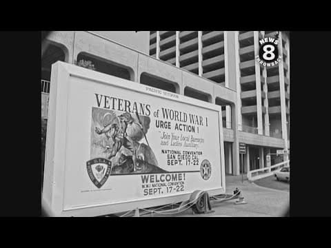 World War 1 National Convention in San Diego in 1966