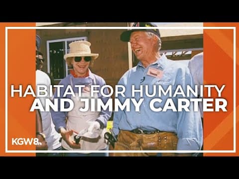 Habitat for Humanity remembers Jimmy Carter