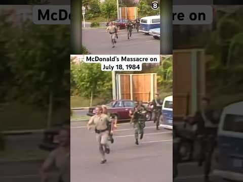 Looking back on the tragic McDonald’s Massacre on July 18, 1984