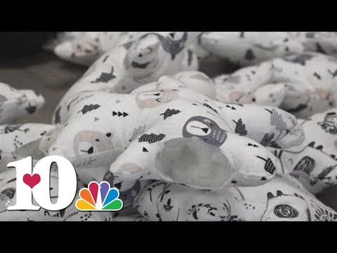 Students make teddy bears for Nashville school shooting tragedy