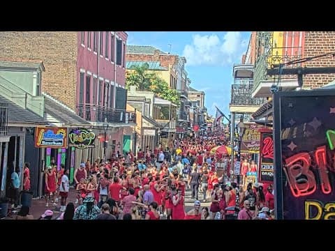 From Red Dress Run to Dirty Linen Night — A Full Day of French Quarter Festivities