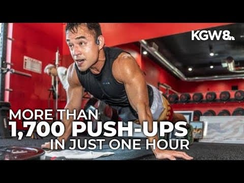 Oregon National Guard Major shatters world push-up record