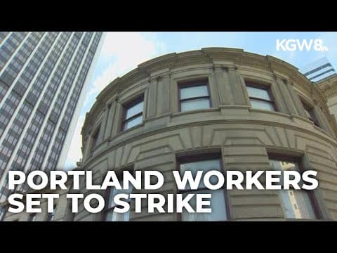 Over 1,000 unionized Portland city workers vote to strike