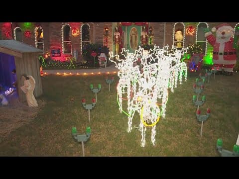 Harvey mans Christmas light display wins best overall decoration