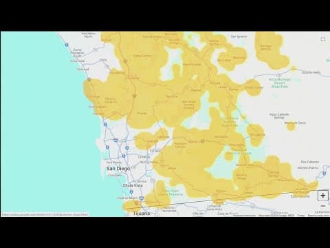 SDG&E warns more than 117,000 customers of potential power shutoffs
