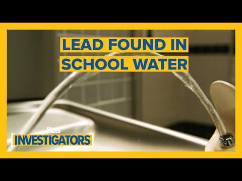 Washington schools find high lead levels in drinking water