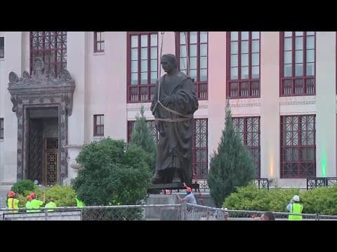 Talks continue 3 months after Columbus statue ordinance tabled by city council