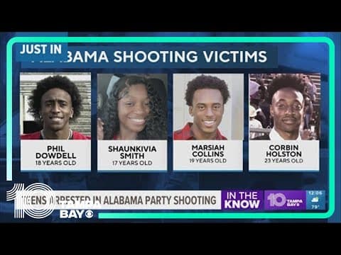 2 arrested for murder in connection to Alabama birthday party shooting