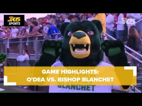 HS FOOTBALL:  O'DEA VS. BISHOP BLANCHET