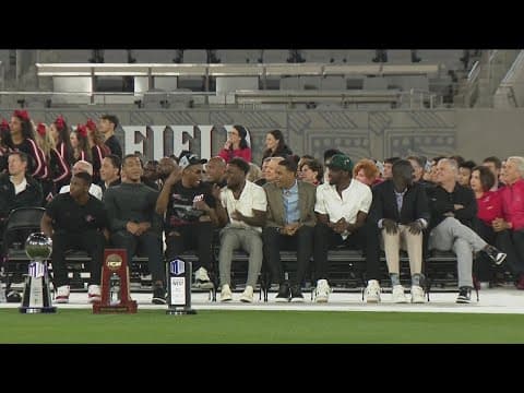 San Diego State Aztecs men's basketball team celebrates magical season with fans