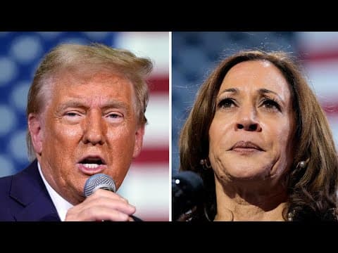 Trump, Harris continue campaign events with less than 10 days until Election Day