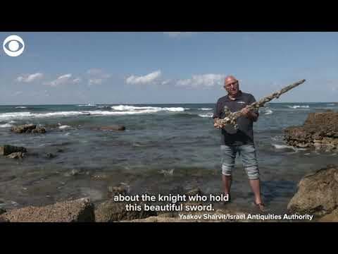 Crusader sword found off coast of Israel