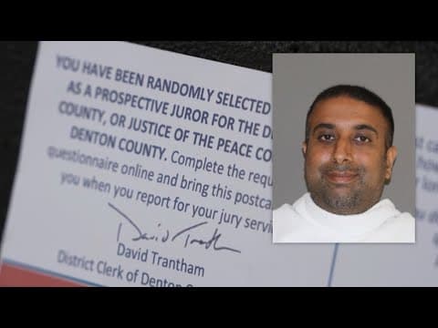 Former Texas mayoral candidate charged with sending fake jury summons postcards to his court date